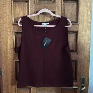 NWT St. John knit shell tank top size XL